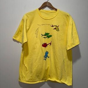 Yellow Fish Graphic T-Shirt